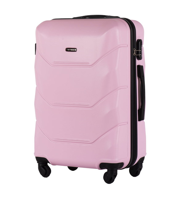 Чемодан Wings 147 Unlimited Midi светло-розовый фото, картинка, изображение