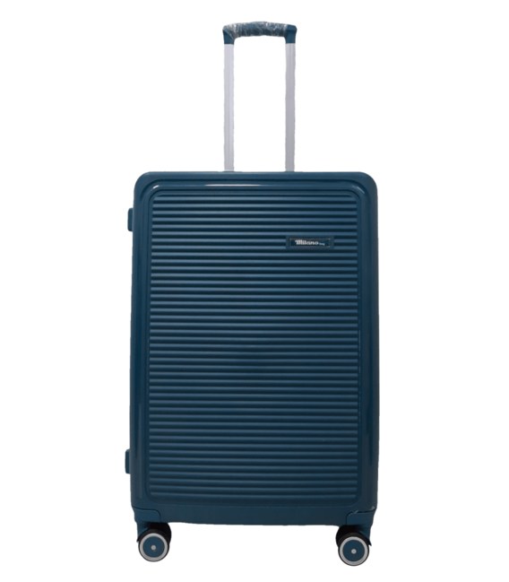 Чемодан Milano 024 Midi сине-зеленый фото, картинка, изображение