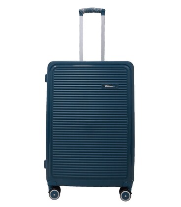 Валіза Milano 024 середня M синьо-зелена картинка, зображення, фото