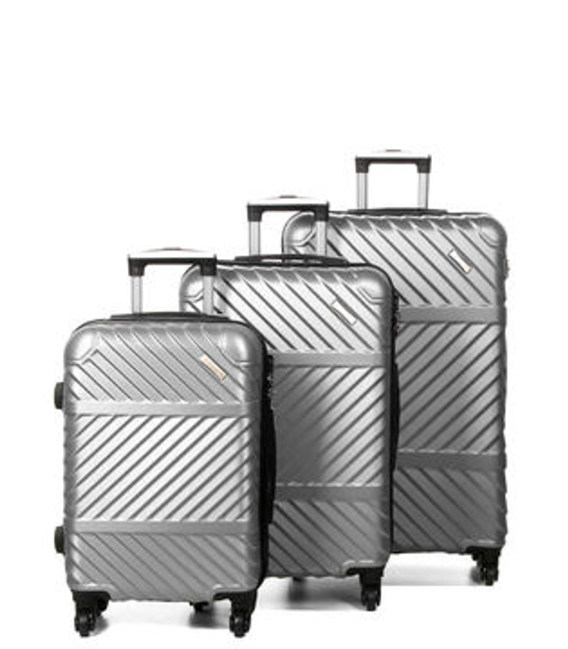 Набір валіз Madisson 01203 срібний - картинка, зображення, фото валізи