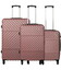 Набор чемоданов Madisson 01203 розовое золото фото, картинка, изображение