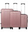 Набір валіз Madisson 01303 рожеве золото - картинка, зображення, фото валізи
