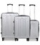 Набор чемоданов Madisson 01303 серебристый фото, картинка, изображение
