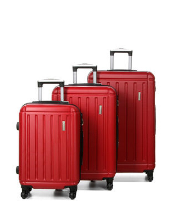 Набір валіз Madisson 03203 червоний - картинка, зображення, фото валізи