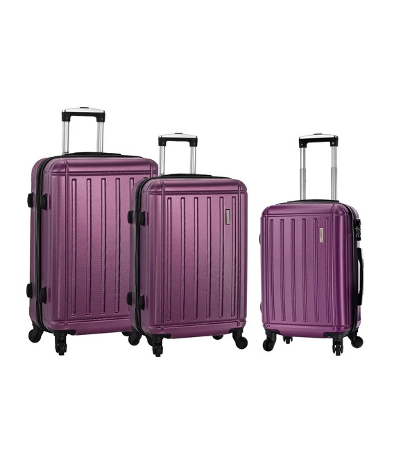 Набір валіз Madisson 03203 фіолетовий - картинка, зображення, фото валізи