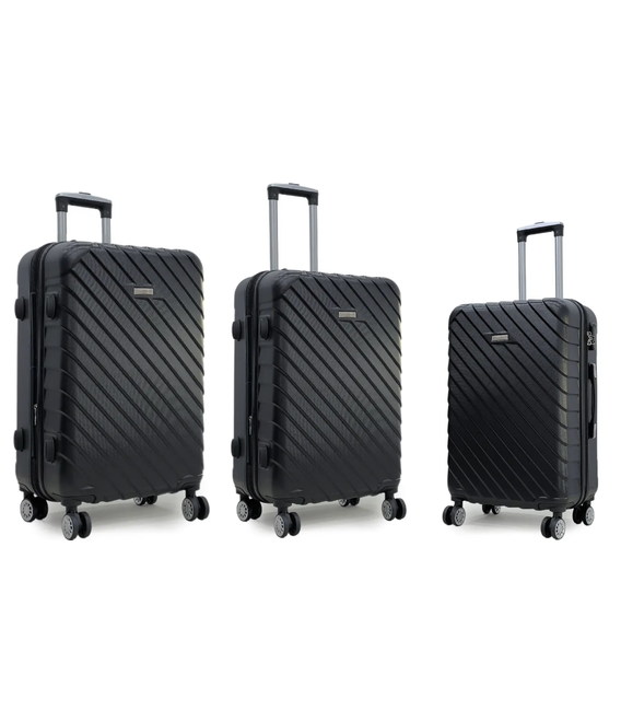 Набор чемоданов Madisson 03403 черный фото, картинка, изображение