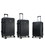 Набор чемоданов Madisson 03403 черный картинка, изображение, фото