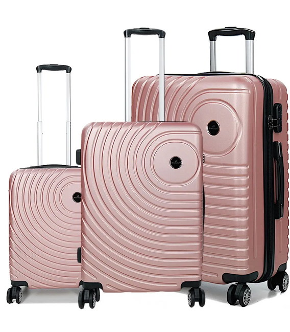 Набор чемоданов Madisson 93303 розовое золото фото, картинка, изображение