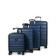 Набор чемоданов 4 в 1 Airtex 805 синий фото