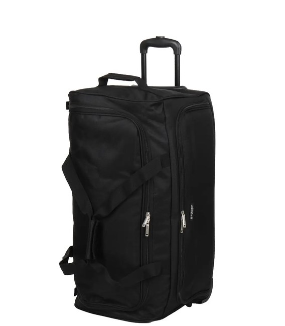 Дорожня сумка на колесах Airtex 823 S чорна картинка, зображення, фото