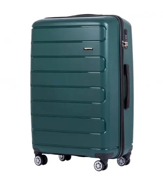 Чемодан Wings KD 181 Midi зеленый фото, картинка, изображение