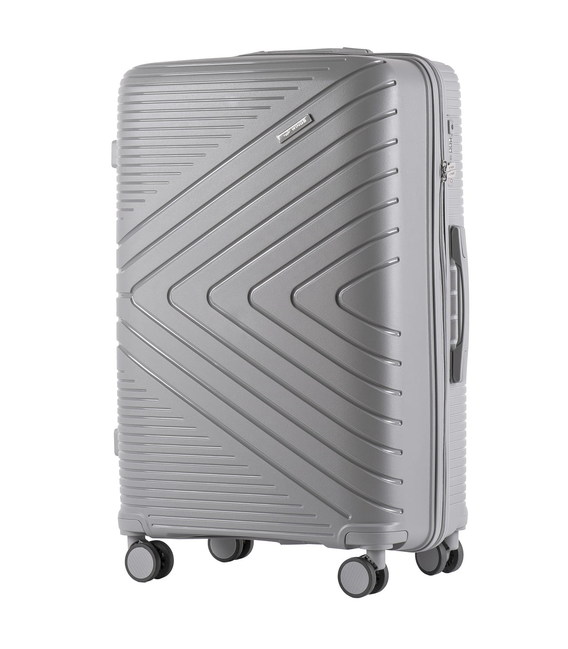 Чемодан Wings KD 181-5 Midi серый фото, картинка, изображение