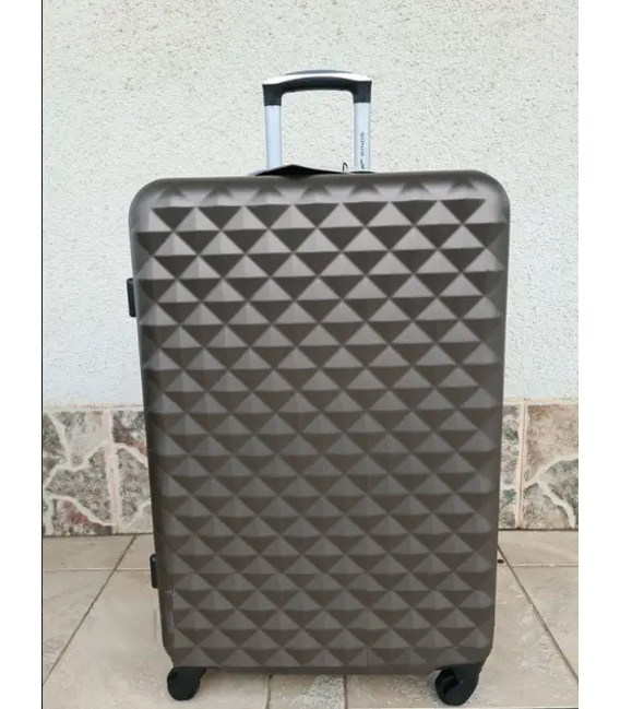 Валіза Wings BS 190 велика L коричнева картинка, зображення, фото