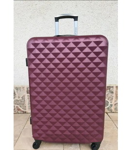 Валіза Wings BS 190 велика L бордова - картинка, зображення, фото валізи