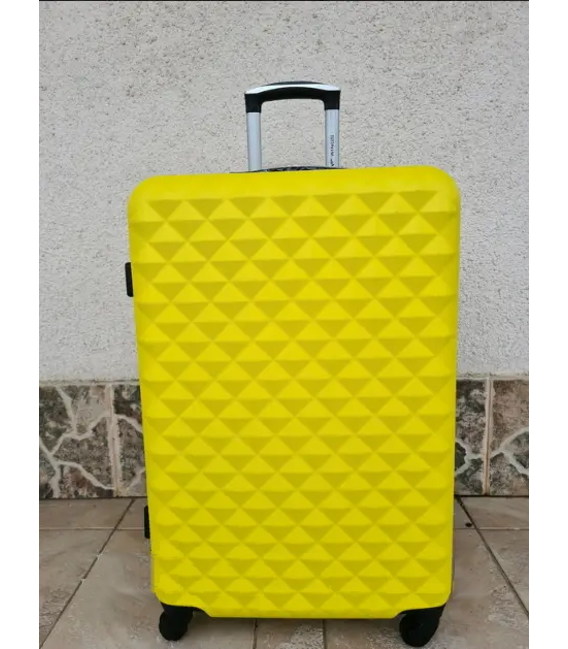 Чемодан Wings BS 190 Maxi желтый фото, картинка, изображение