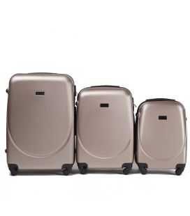 Набор Чемоданов Wings 310 3 в 1 шампань фото, картинка, изображение