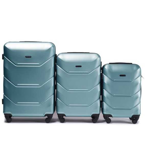 Набір Валіз Wings 147 3 в 1 небесний картинка, зображення, фото