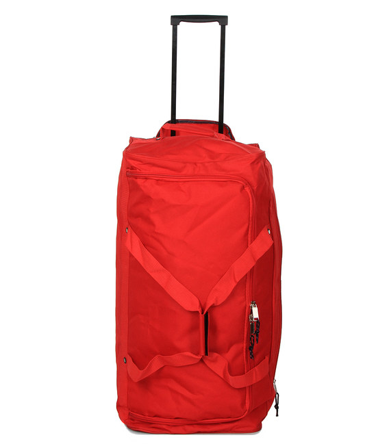 Сумка дорожня на колесах Madisson 21072 червона картинка, зображення, фото
