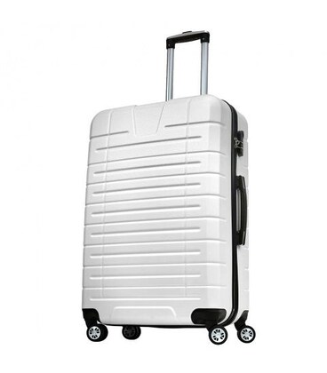 Валіза Monopol Verona біла велика L картинка, зображення, фото