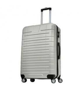 Чемодан Monopol Verona серебристый большой L фото, картинка, изображение