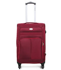 Чемодан Airtex 619 средний M Worldline бордовый фото, картинка, изображение