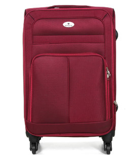 Чемодан Airtex 619 средний M Worldline бордовый фото, картинка, изображение