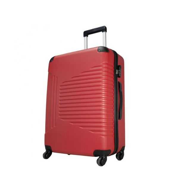 Валіза Monopol Mali червона велика L картинка, зображення, фото