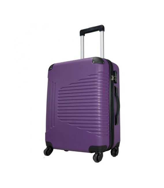 Чемодан Monopol Mali фиолетовый Maxi фото, картинка, изображение