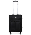 Чемодан Airtex 619 маленький S Worldline черный фото, картинка, изображение