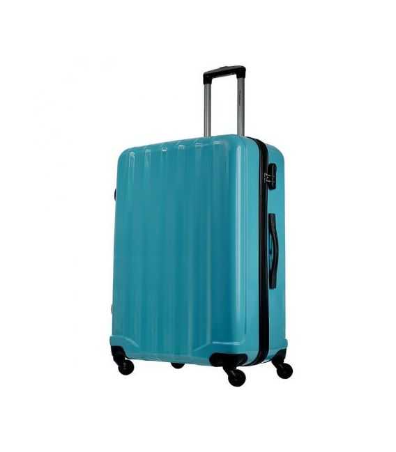 Чемодан Monopol Miami голубой Maxi фото, картинка, изображение