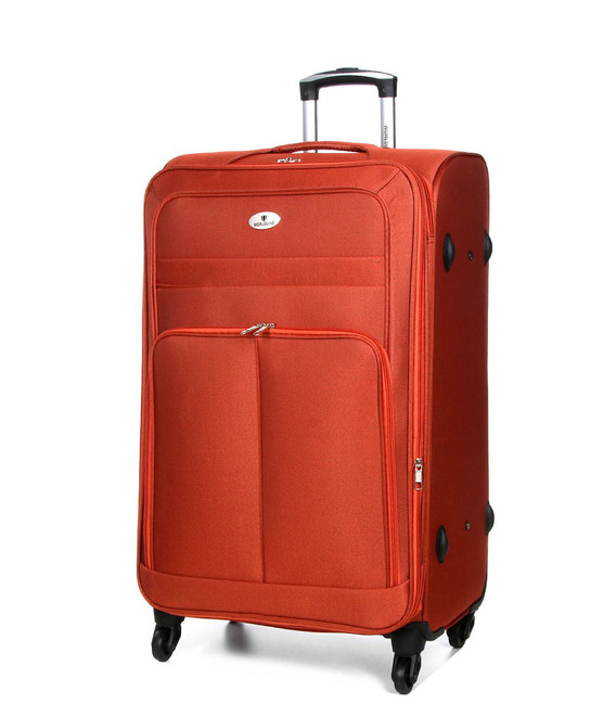 Чемодан Airtex 619 большой L Worldline оранжевый фото, картинка, изображение