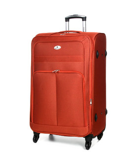 Чемодан Airtex 619 большой L Worldline оранжевый фото, картинка, изображение