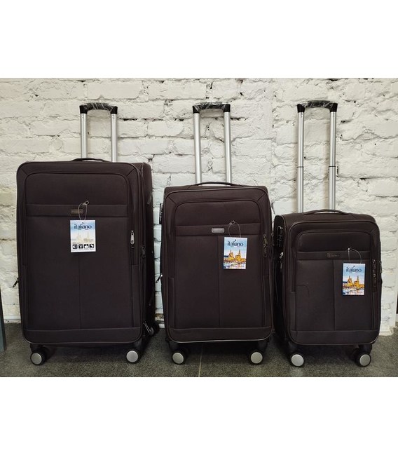 Набор чемоданов Milano 26A Maxi коричневый фото, картинка, изображение