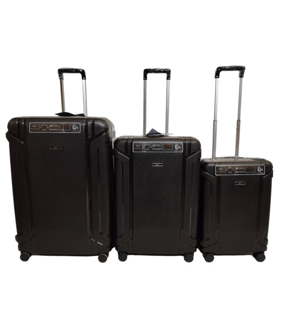 Набор чемоданов Airtex 645 черный фото, картинка, изображение