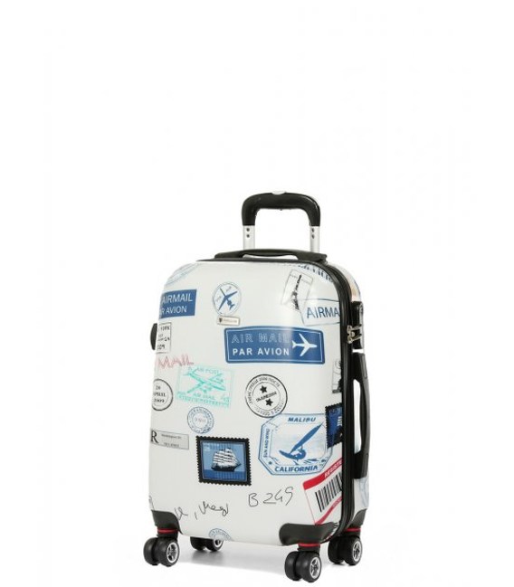 Чемодан Airtex 809 Stamp Worldline маленький S фото, картинка, изображение