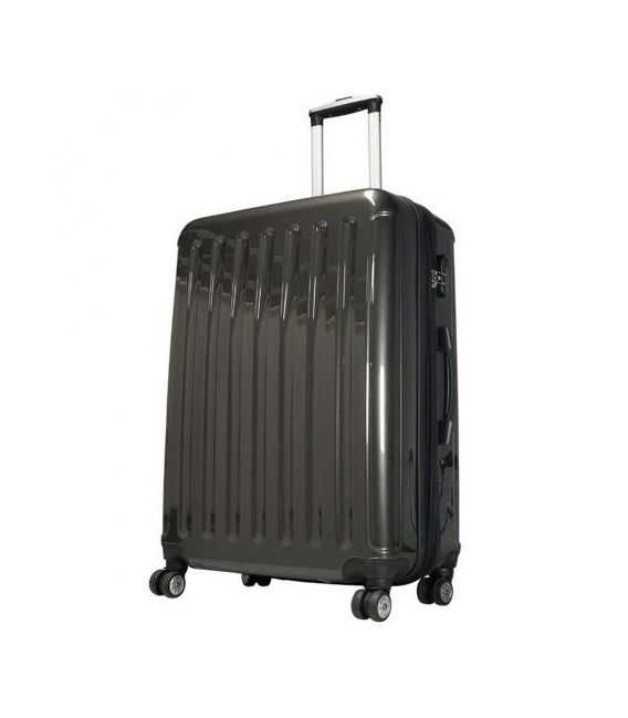 Чемодан Monopol Frankfurt антрацит Maxi фото, картинка, изображение