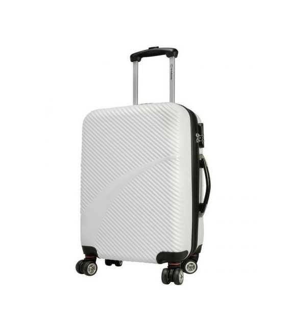 Чемодан Monopol Aruba белый Maxi фото, картинка, изображение