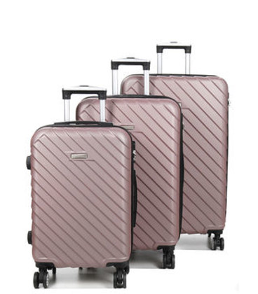 Набор чемоданов Madisson 03403 розовое золото картинка, изображение, фото