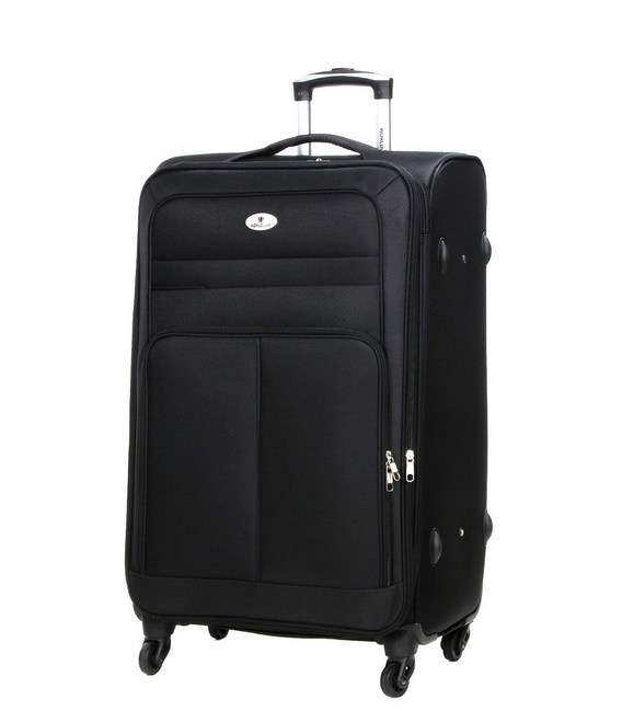 Чемодан Airtex 619 Worldline Gigant черный фото, картинка, изображение