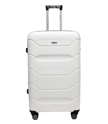 Чемодан Airtex 282 средний M Worldline белый фото, картинка, изображение