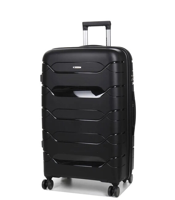 Чемодан Airtex 282 большой L Worldline черный фото, картинка, изображение