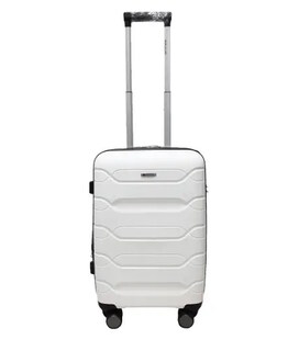 Чемодан Airtex 282 маленький S Worldline белый фото, картинка, изображение