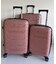 Набор чемоданов Airtex 282 Worldline розовое золото фото, картинка, изображение
