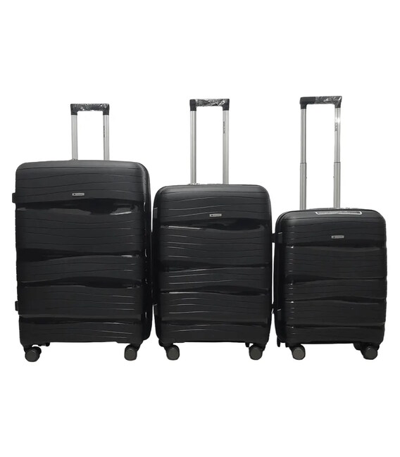 Набір валіз Airtex 283 чорний - картинка, зображення, фото валізи