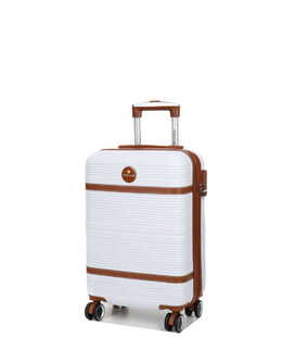 Чемодан Airtex 629 маленький S Worldline Tampa белый фото, картинка, изображение