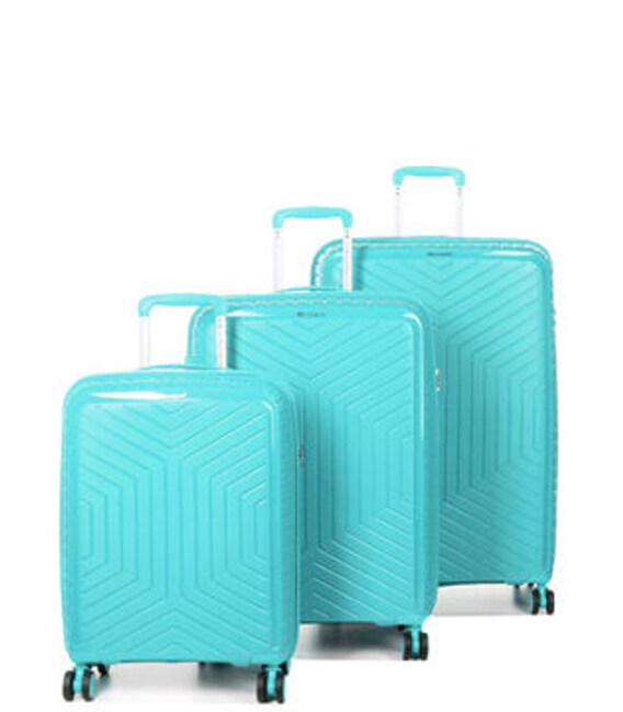 Набор чемоданов Snowball 20103 мятный фото, картинка, изображение