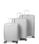 Набор чемоданов Snowball 20103 серебристый фото, картинка, изображение