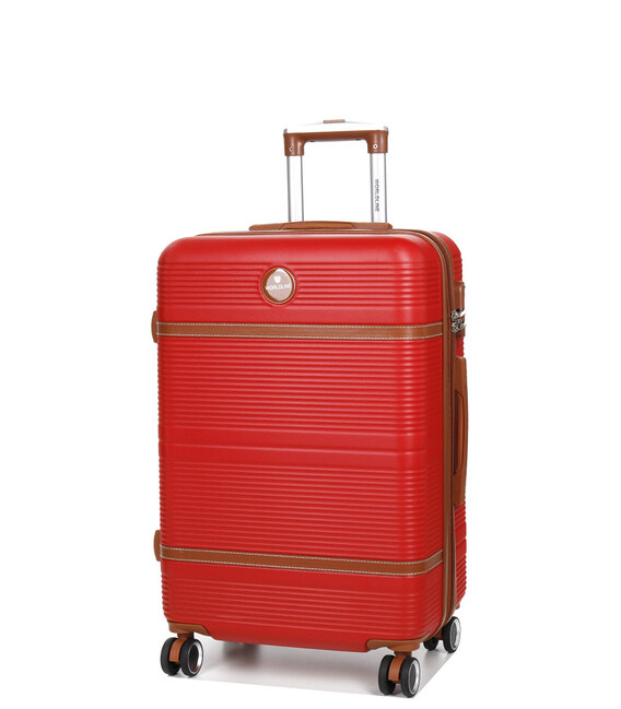 Чемодан Airtex 629 Midi Worldline Tampa красный фото, картинка, изображение