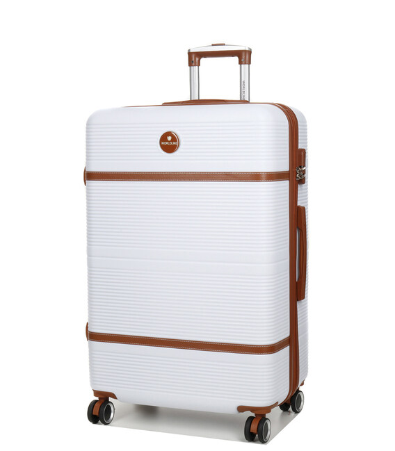Чемодан Airtex 629 большой L Worldline Tampa белый фото, картинка, изображение