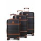 Набор чемоданов Airtex 629 Worldline Tampa черный фото